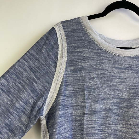 Papermoon Blue Spaced Dyed Shirt Dress Size Medium - Picture 3 of 10